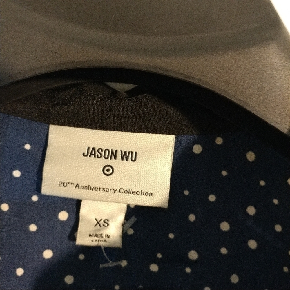 NWOT Jason Wu Polka Dot Mini Pleated Dress - Picture 6 of 8